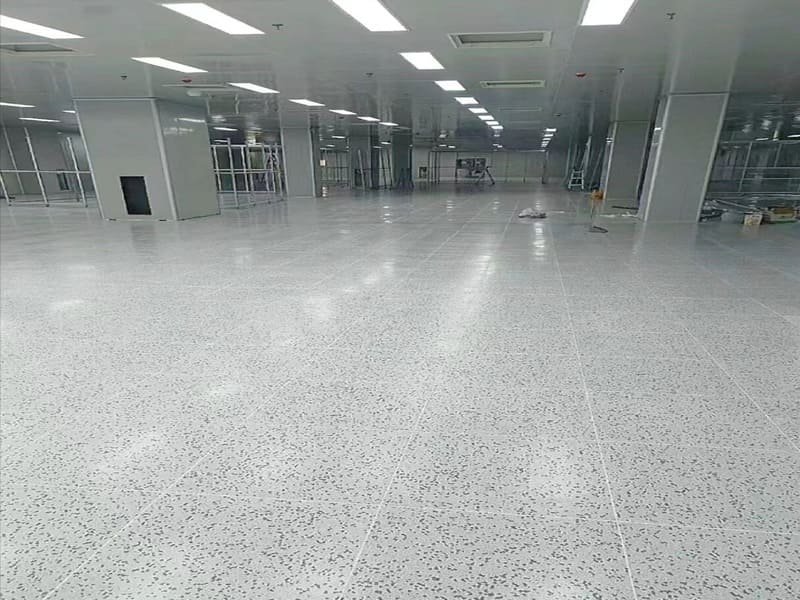 vinyl flooring installation cracks expansion joints concrete
